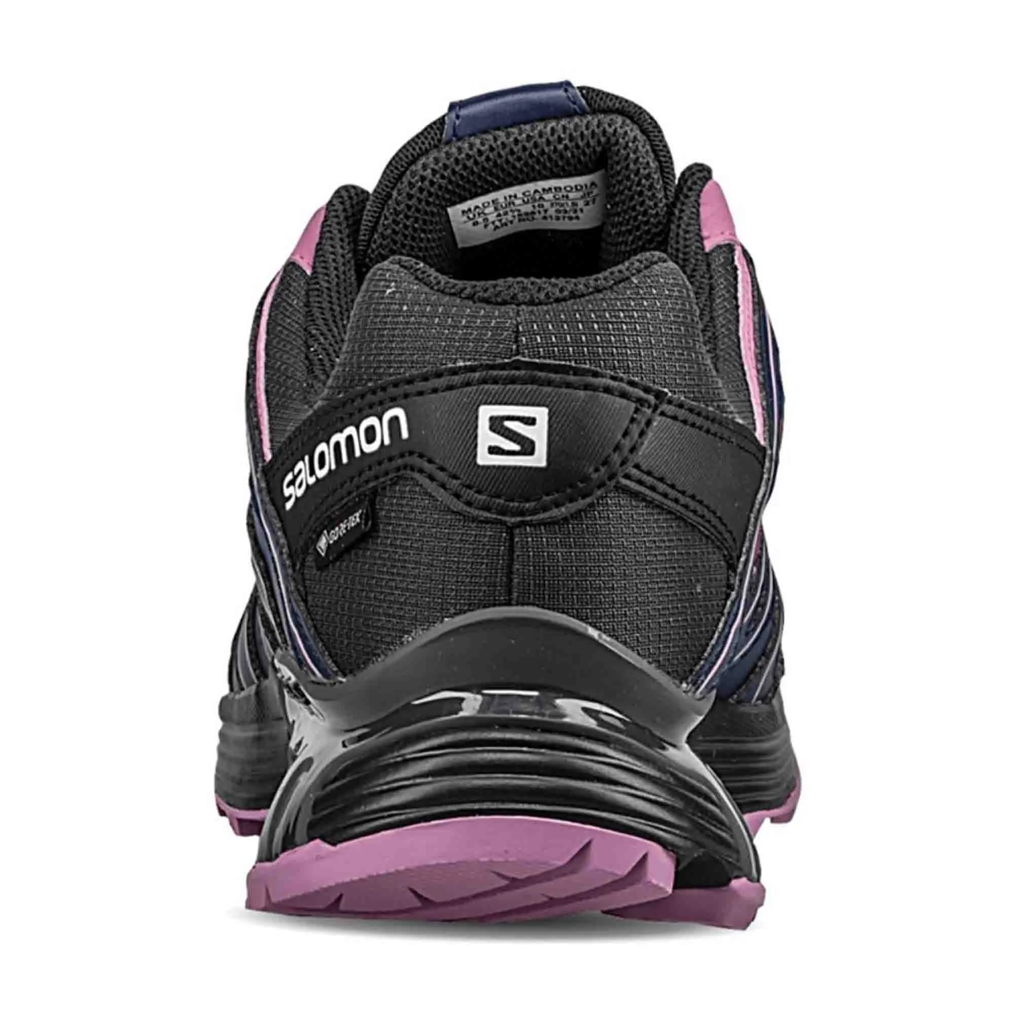 Women's Black Salomon shoes XT ASAMA GTX W Plum Cas