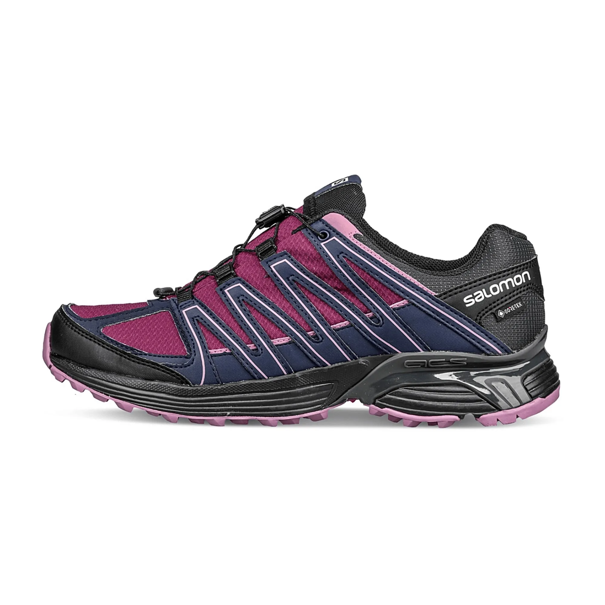 Women's Black Salomon shoes XT ASAMA GTX W Plum Cas