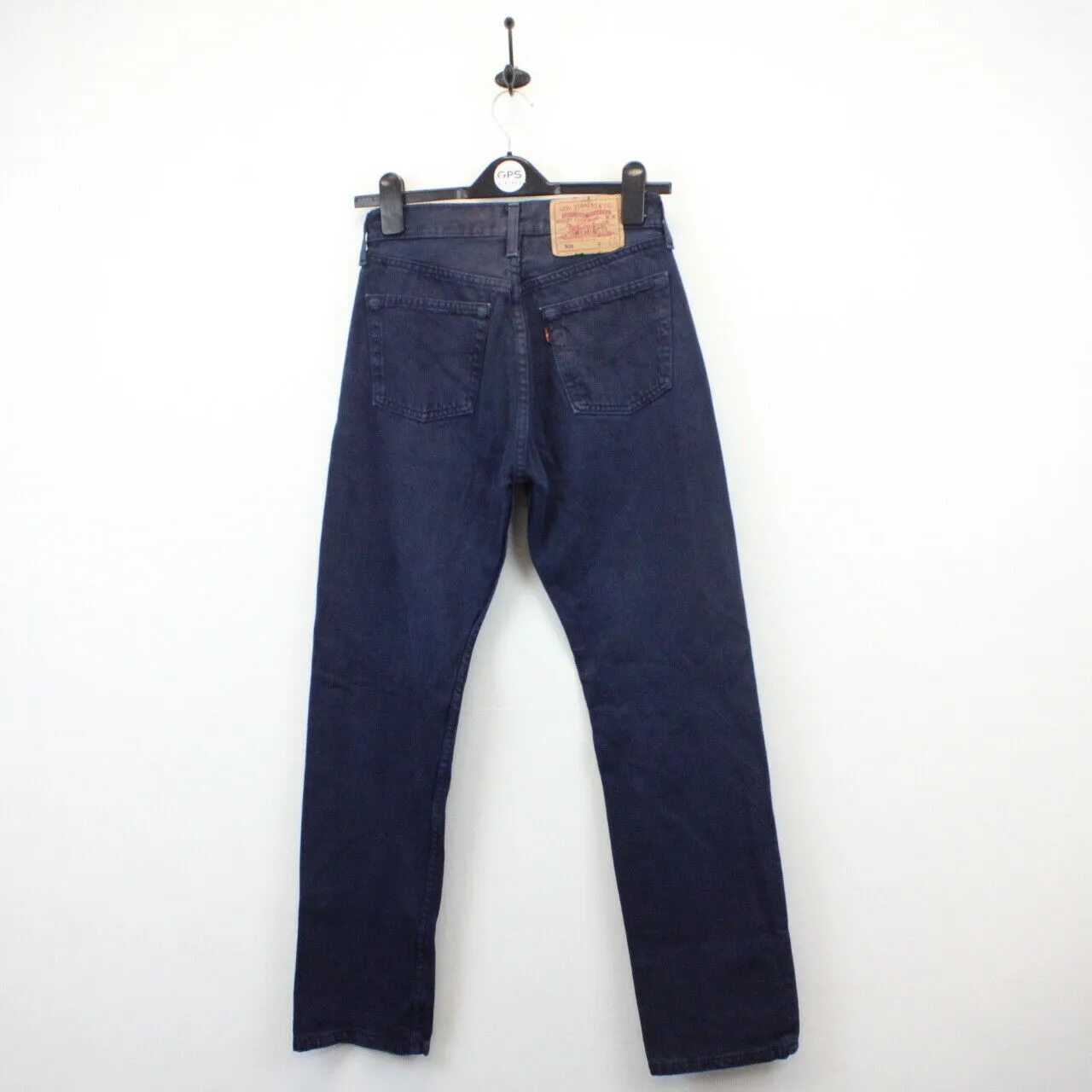 Womens LEVIS 501 Jeans Navy Blue | W26 L32