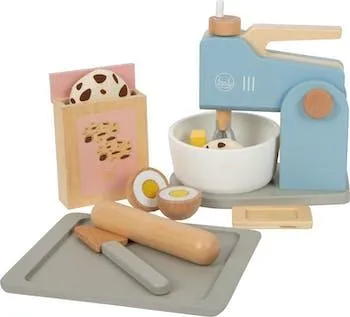 Wooden toy-Cake cooking! Mixer set