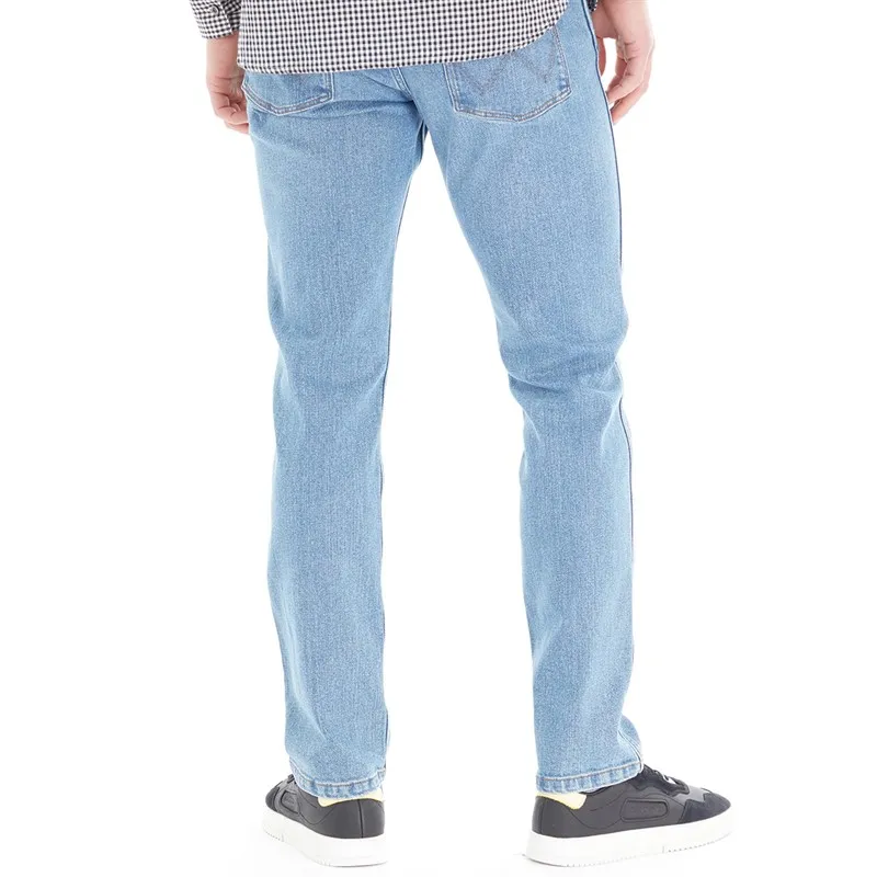 Wrangler Mens Greensboro Straight Fit Jeans Hero