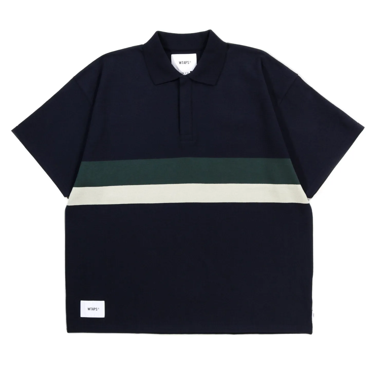 WTAPS MC Navy Polo Shirt