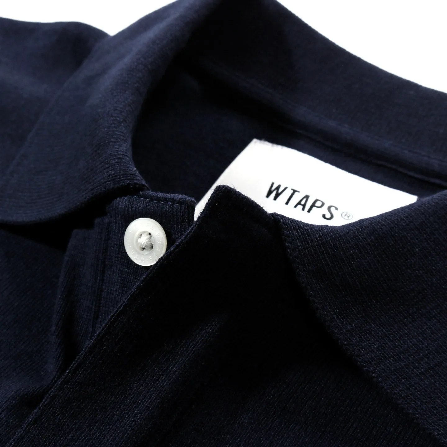 WTAPS MC Navy Polo Shirt